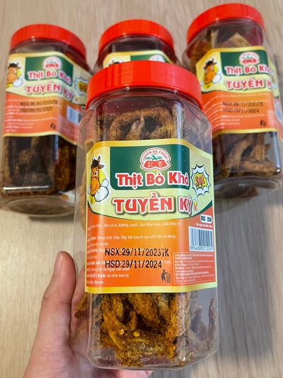 Khô bò sợi Tuyền Ký 250g