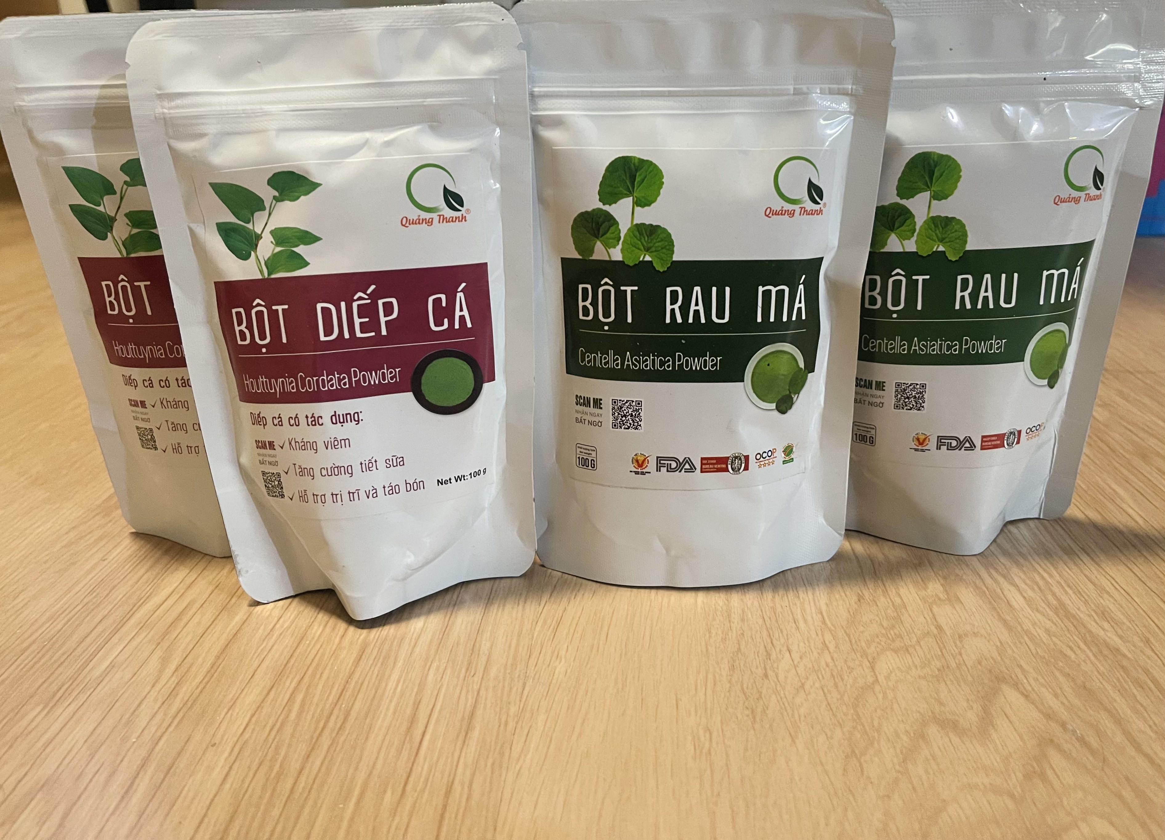Bột diếp cá Quảng Thanh 100g